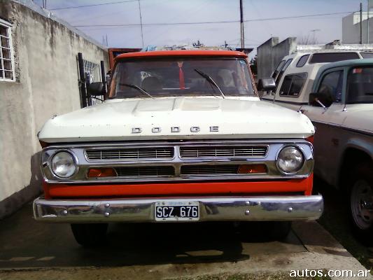 Dodge D-100 motor chrysler (con fotos!) en Berazategui, aï¿½o 1980, GNC